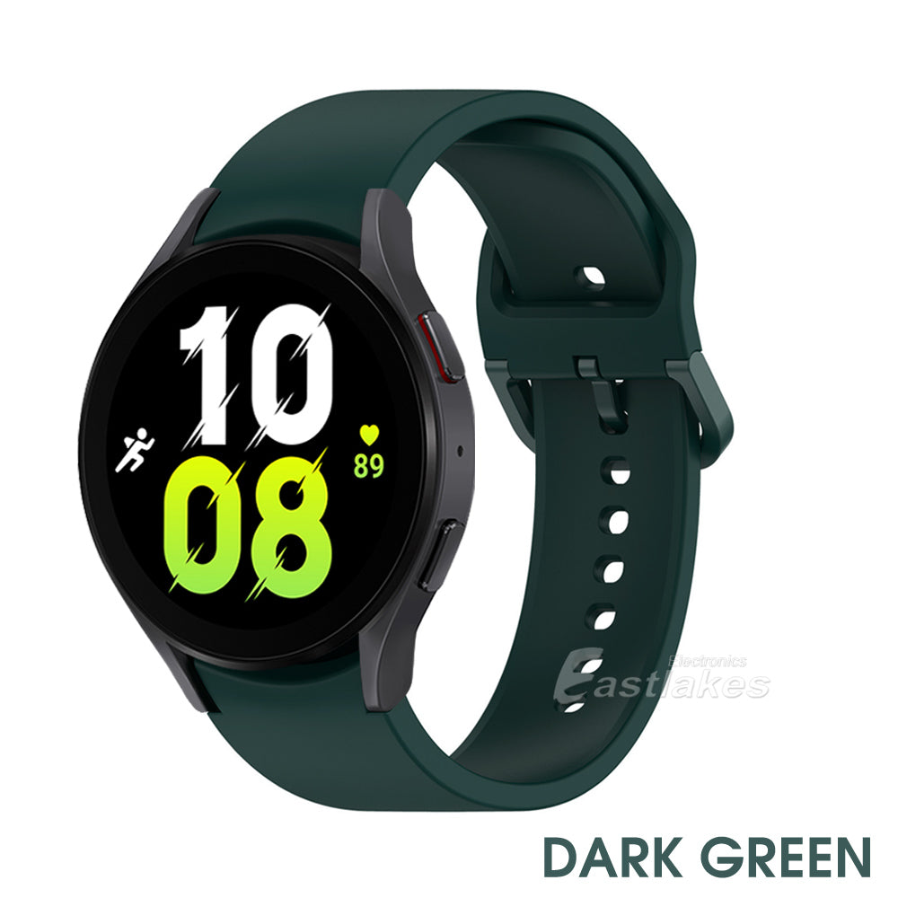 Silicone Watch Band For Samsung Galaxy Watch 4 / 4 Classic - Eastlakes Electronics